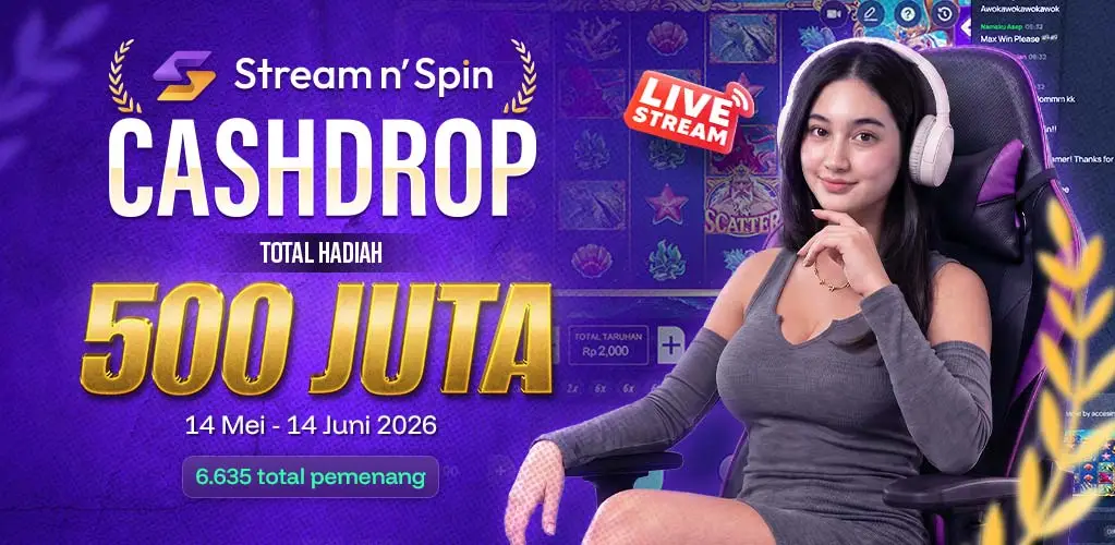 STREAM N’ SPIN CASHDROP